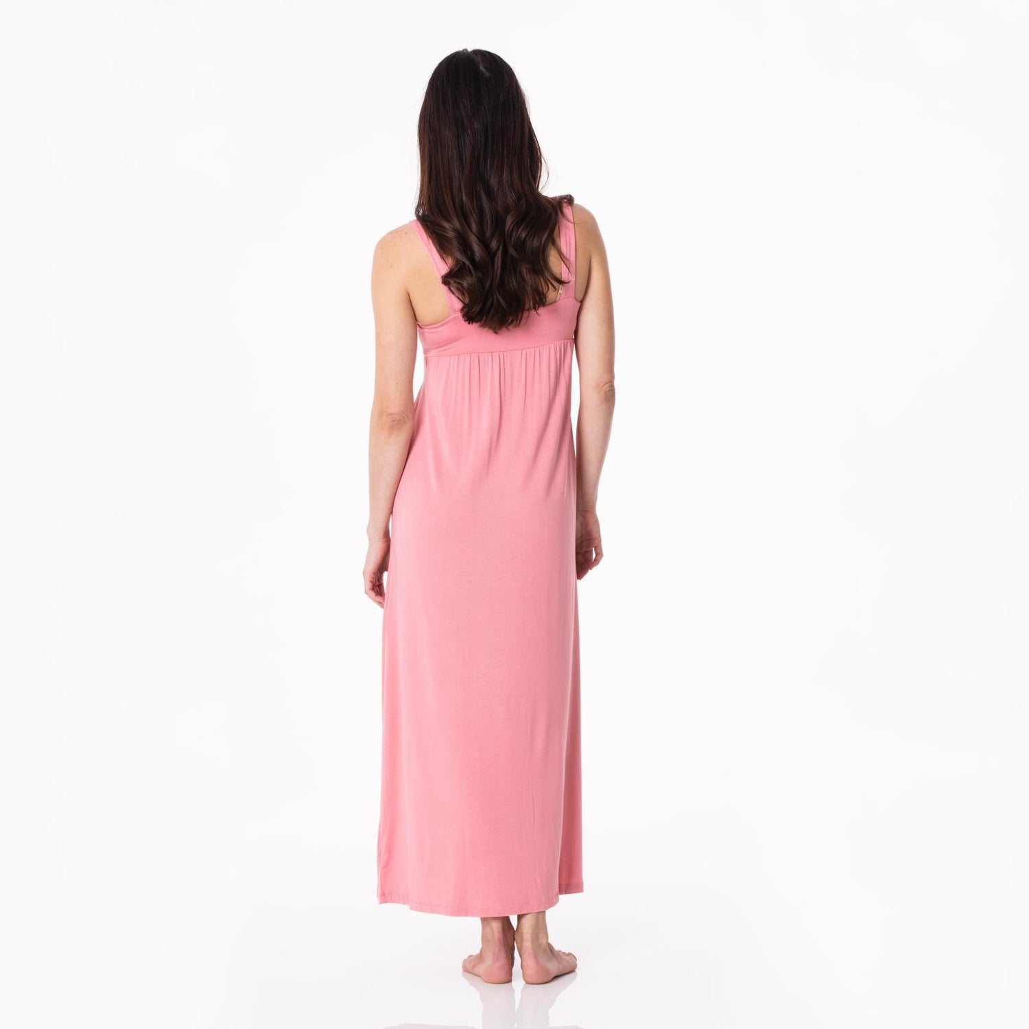Women's Simple Twist Nightgown in Desert Rose