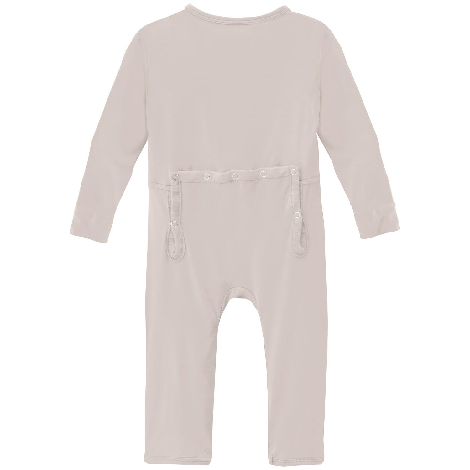 Coverall with 2 Way Zipper in Latte