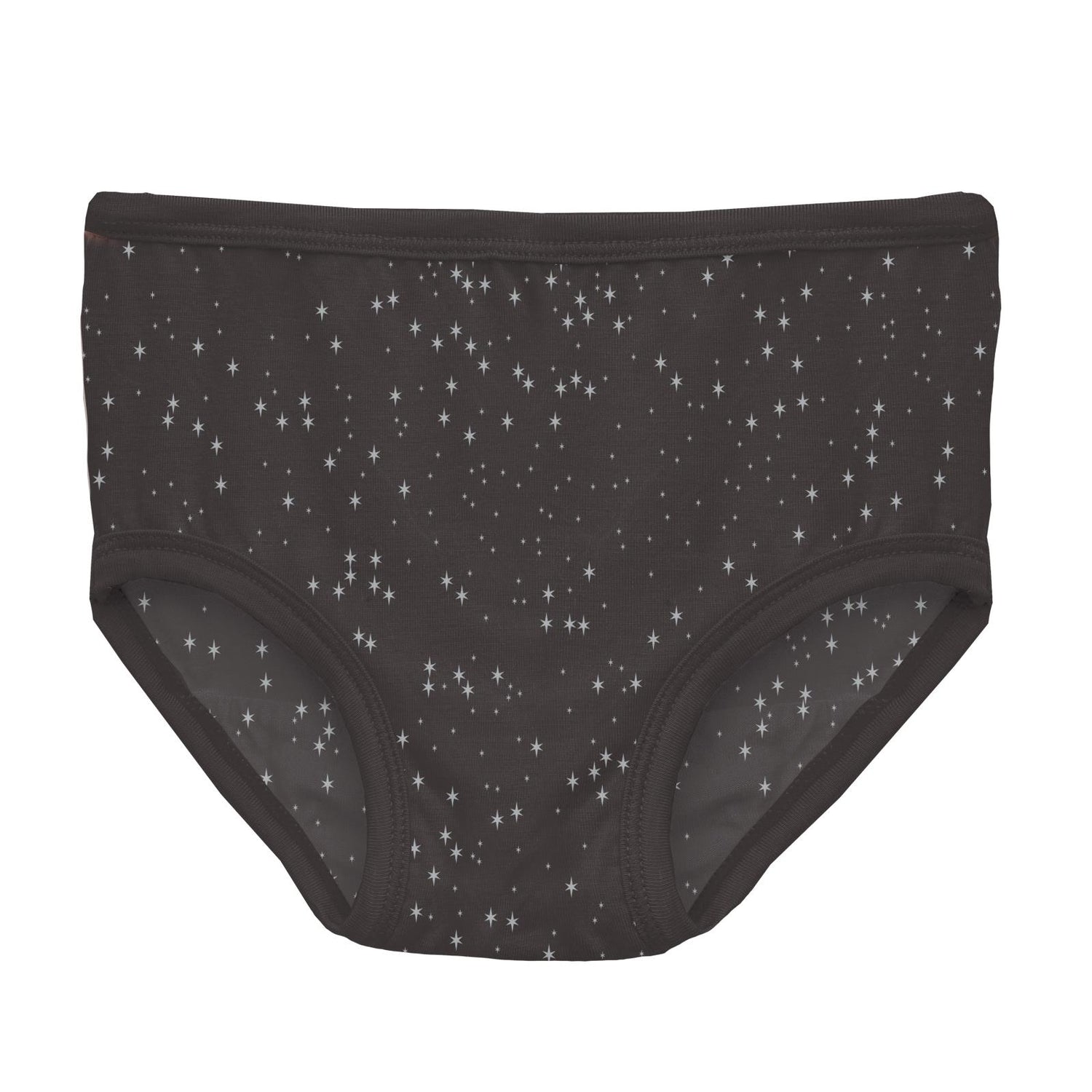 Print Girl's Underwear in Midnight Foil Constellations