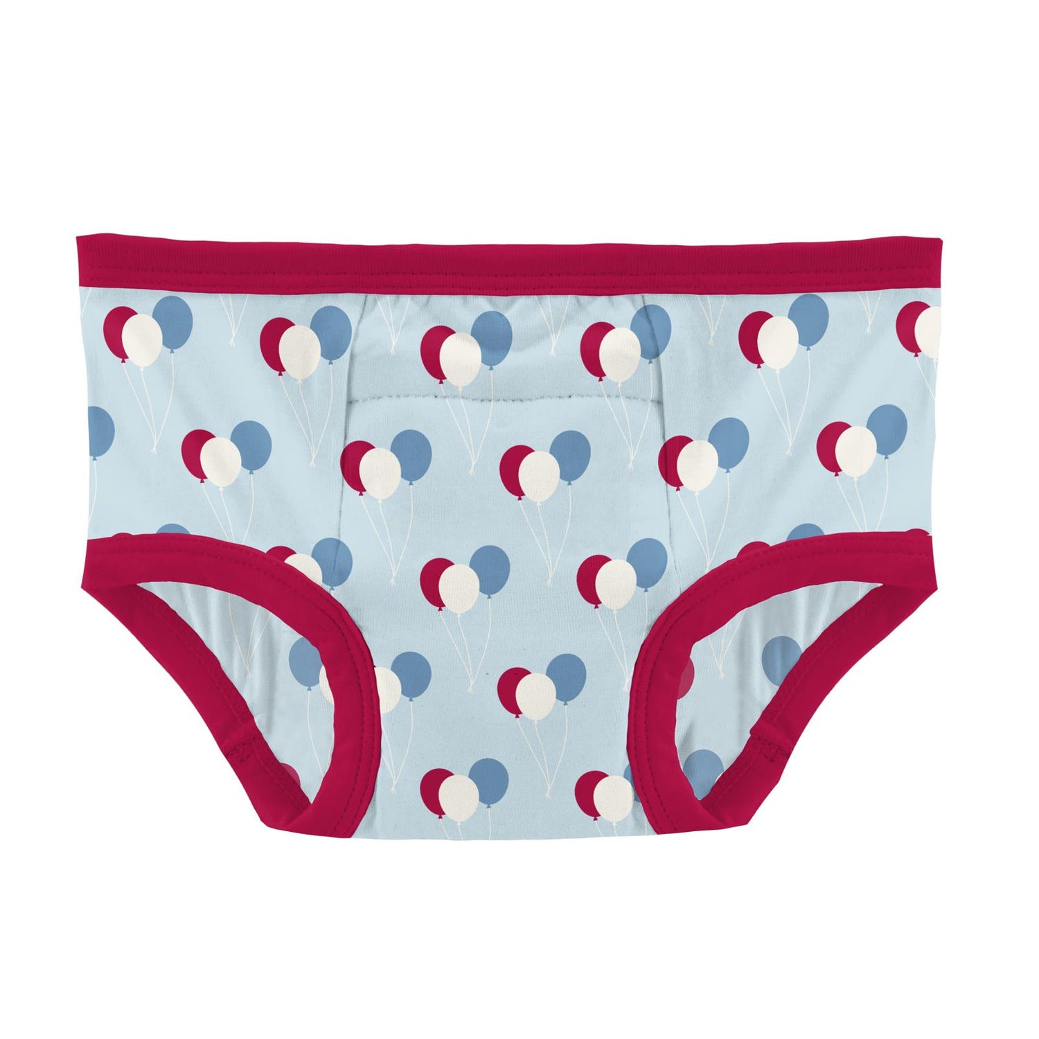 Print Training Pants in Spring Sky Birthday