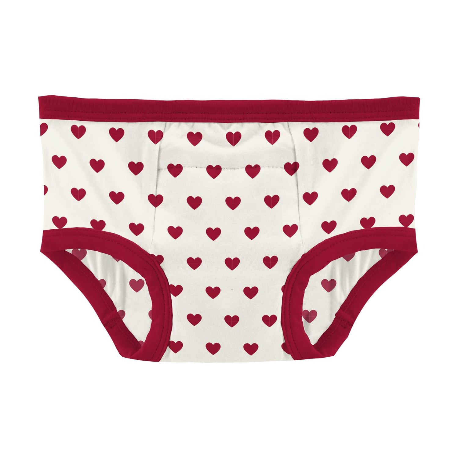 Print Training Pants in Natural Hearts