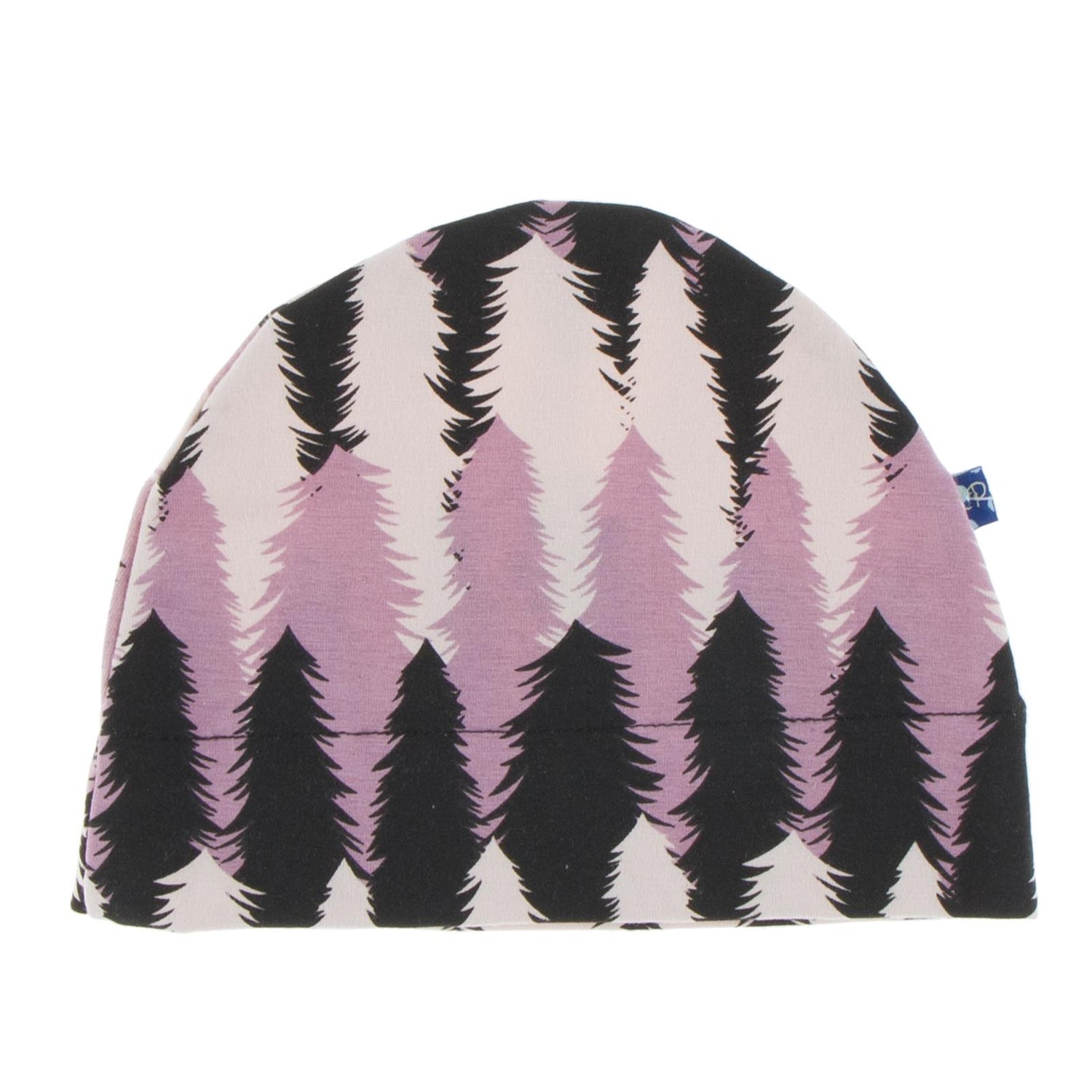 Print Luxe Jersey Fitted Hat in Midnight Forestry
