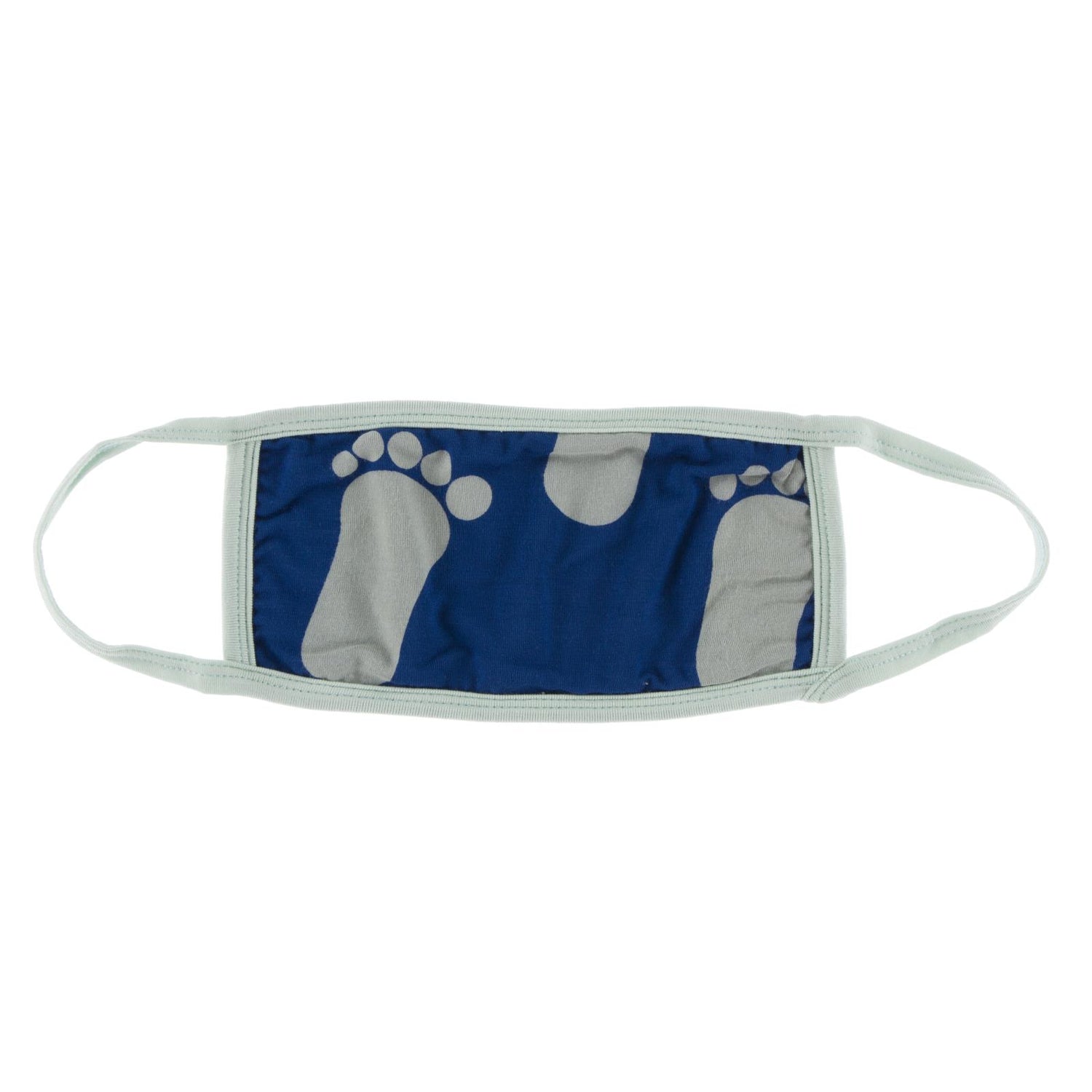 Print Child Mask in Flag Blue Bigfoot