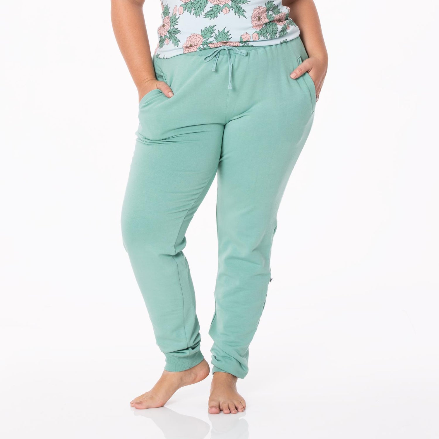 Women's Fleece Lounge Joggers in Shore