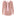 Women's Open Back Top in Blush with Lotus