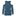 Women's Fleece Open-Shoulder Pullover in Deep Sea