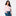 Women's Long Sleeve Scoop Neck Tee in Baby Rose