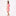Mid Length Lounge Robe in Strawberry