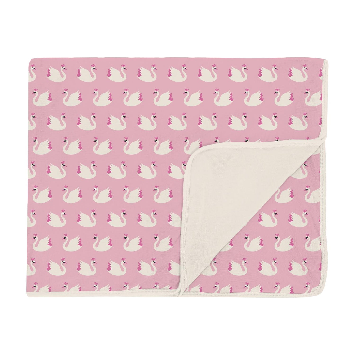 Print Toddler Blanket in Cake Pop Swan Princess