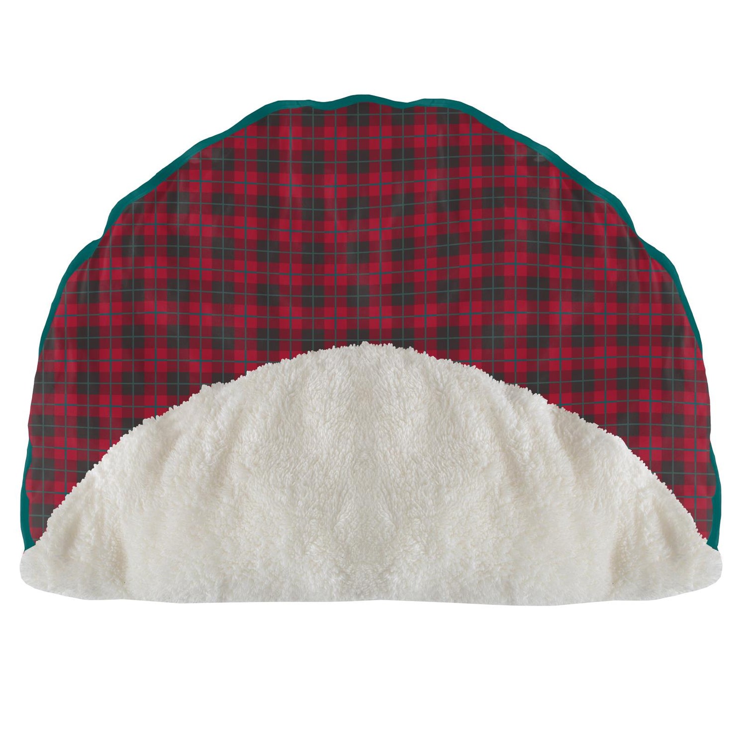 Print Sherpa-Lined Fluffle Playmat in Anniversary Plaid