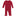 Layette Classic Ruffle Coverall in Crimson