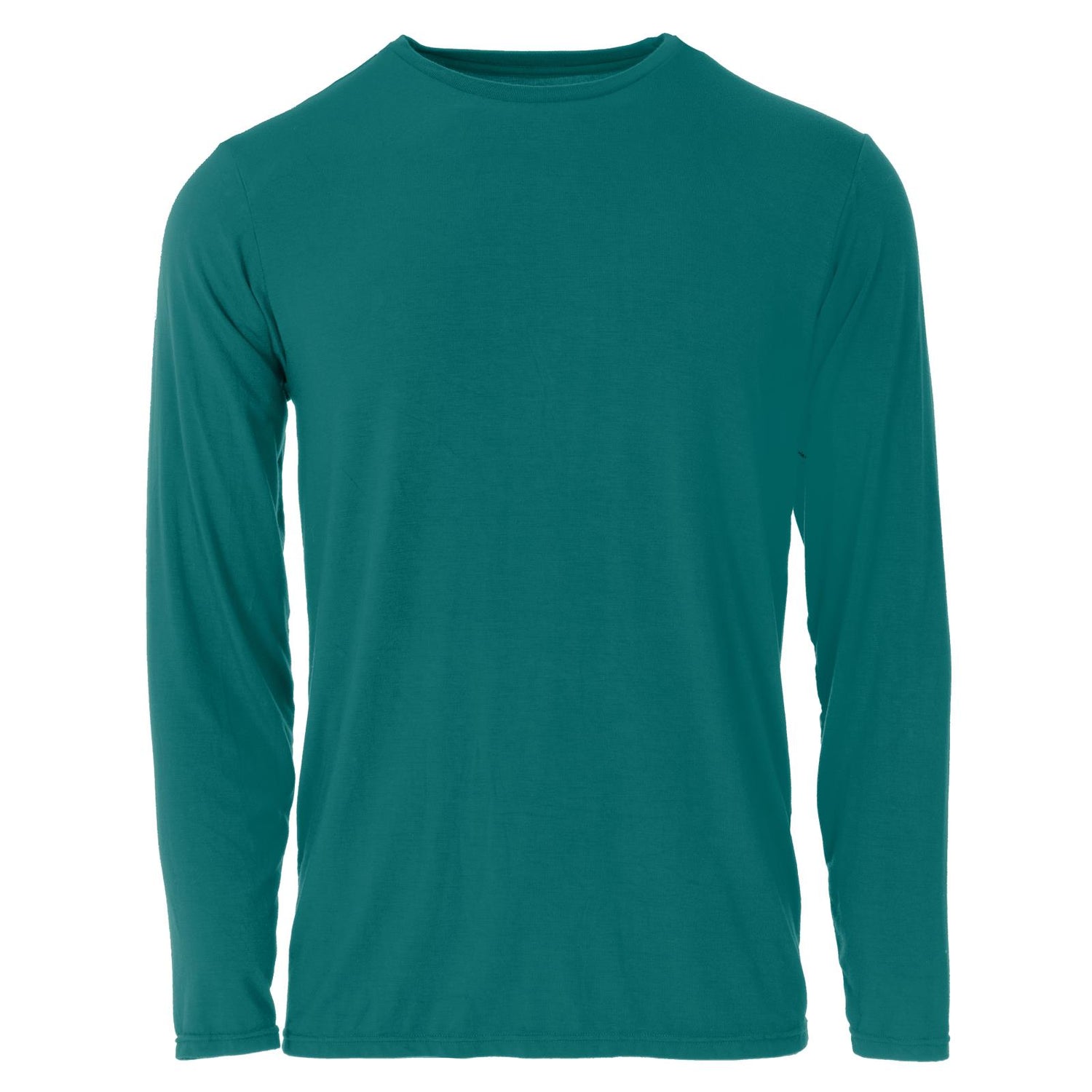 Men's Long Sleeve Crew Neck Tee in Cedar