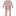 Print Coverall with 2 Way Zipper in Baby Rose Happy Gumdrops