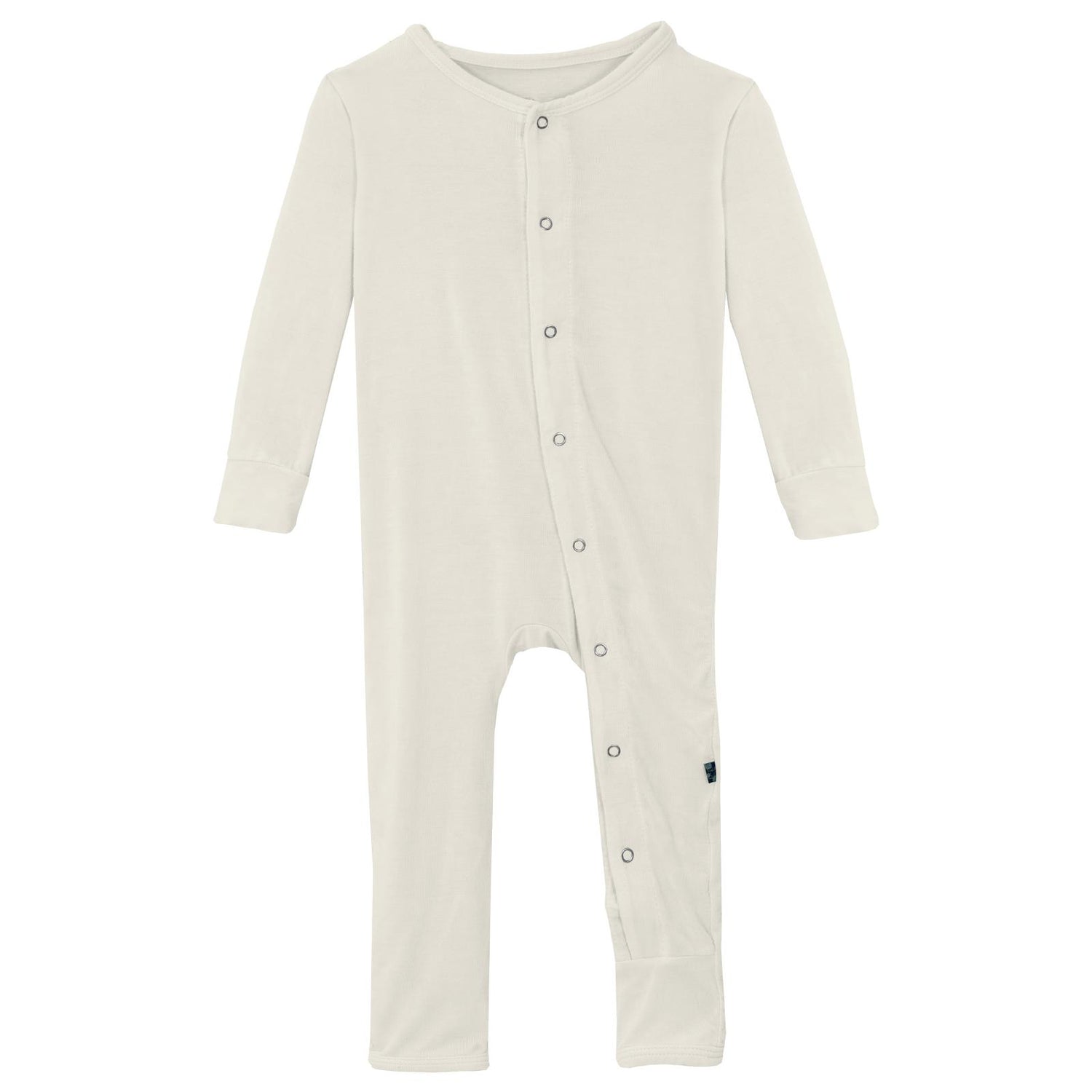 Coverall with Snaps in Natural