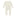 Coverall with 2 Way Zipper in Natural