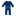 Holiday Applique Coverall in Navy Menorah
