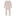 Coverall with 2 Way Zipper in Latte