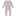 Print Coverall with 2 Way Zipper in Make Believe Stripe