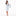 Women's Mid Length Lounge Robe & Layette Gown Set in Dew