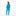 Fleece Open-Shoulder Pullover in Cerulean Blue