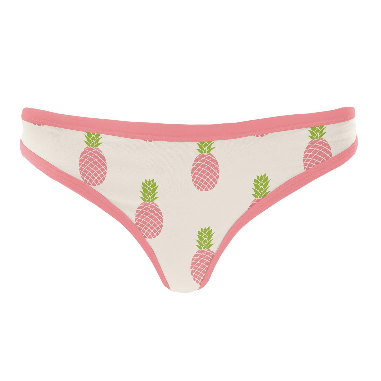 Women's Print Classic Thong in Strawberry Pineapples