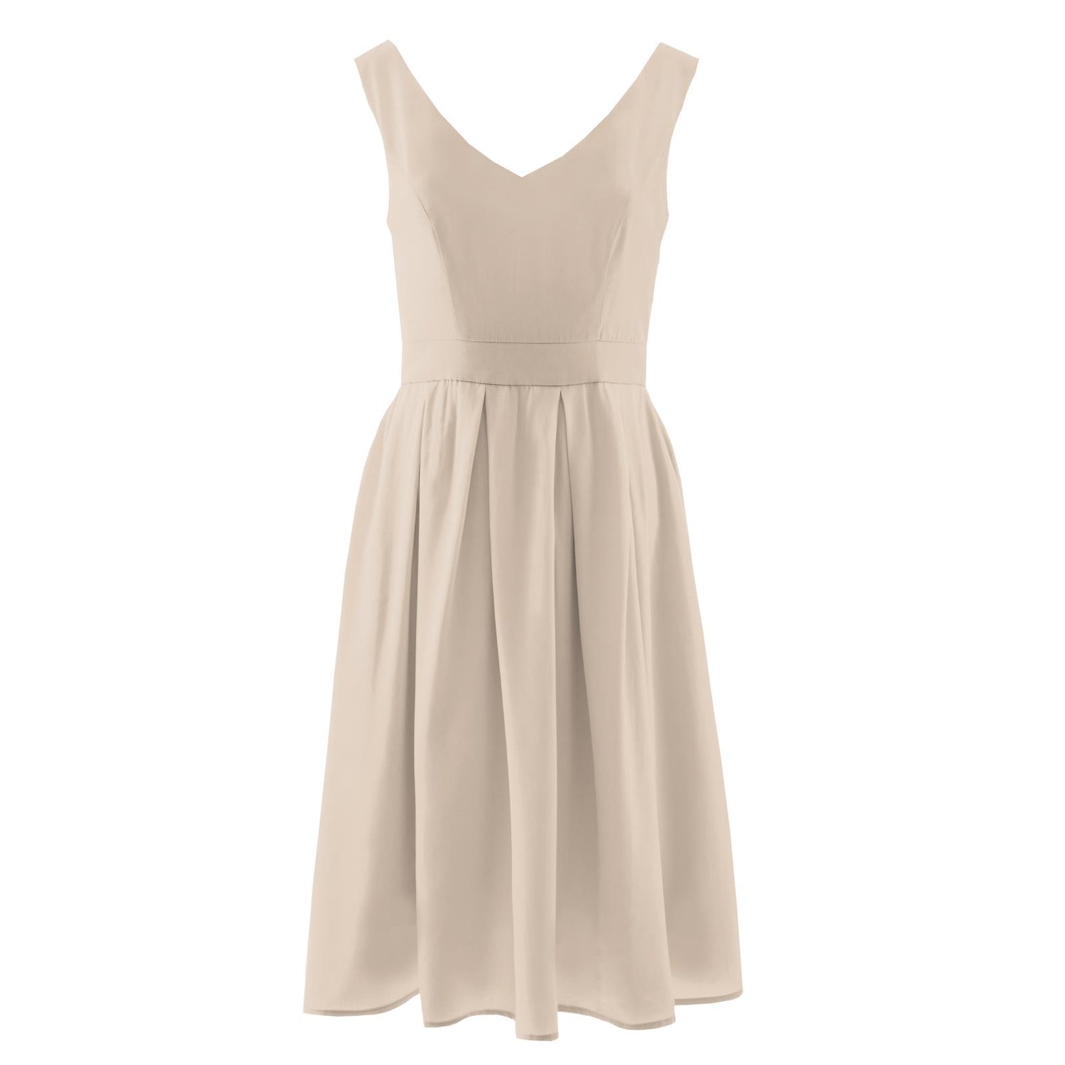 Women's Woven Dress in Burlap