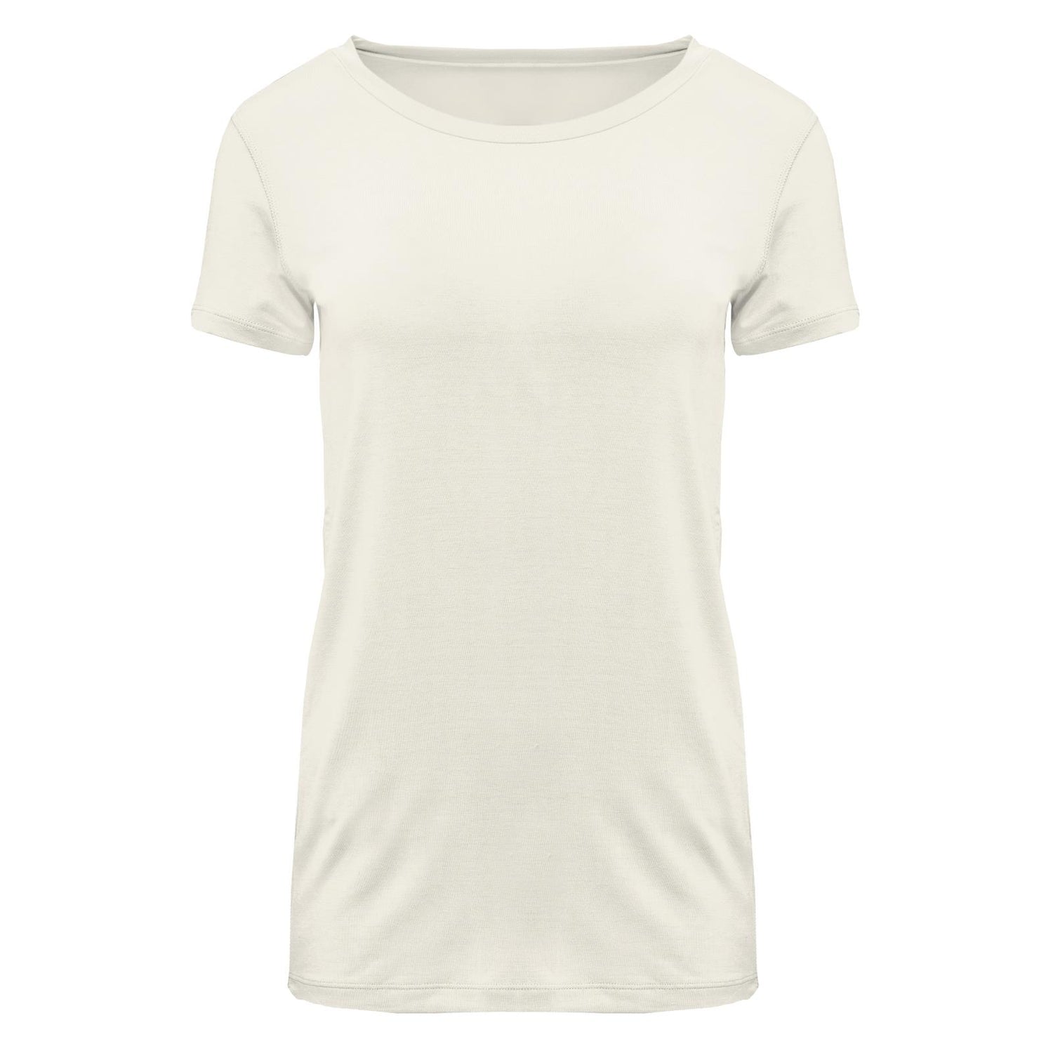 Women's Short Sleeve Relaxed Tee in Natural