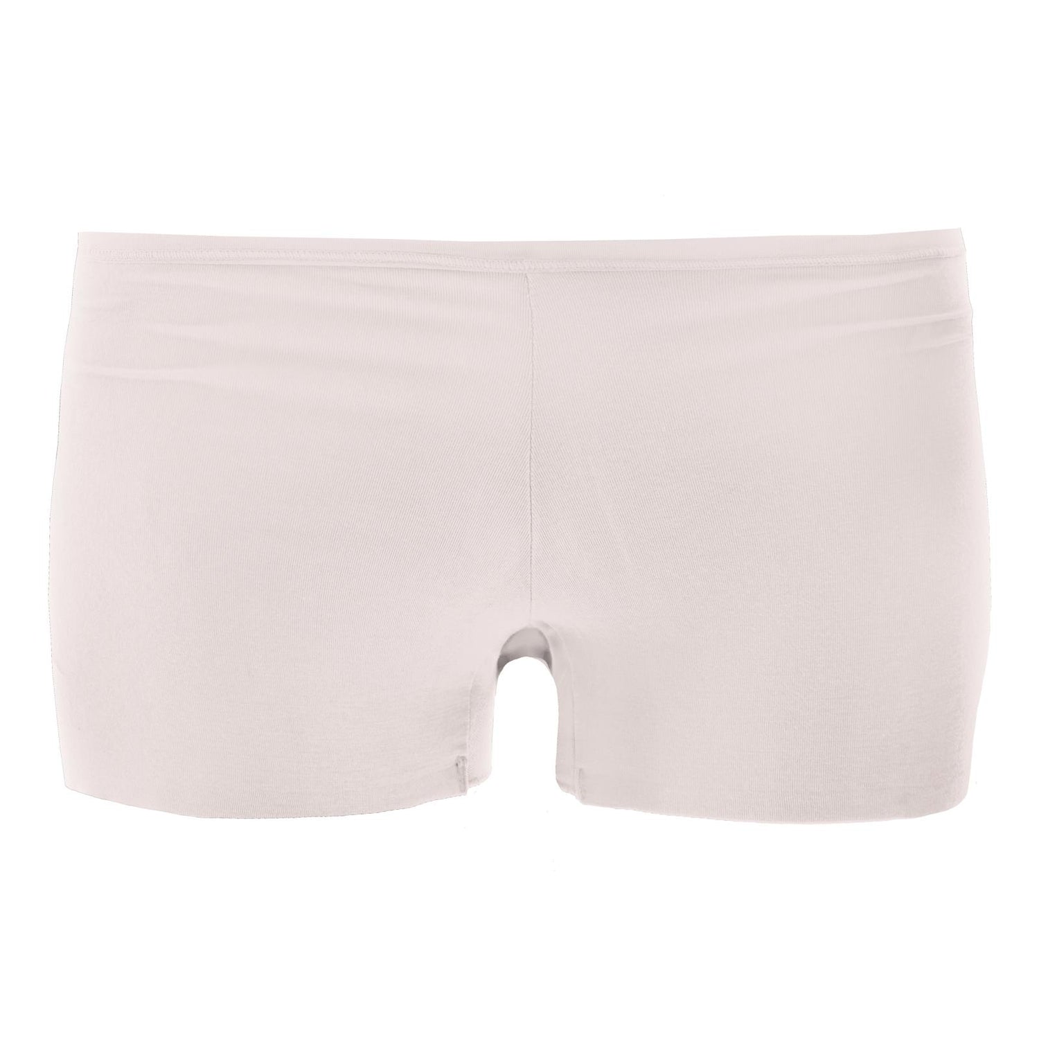 女性用ソリッドボーイショートパンツ マカロン
