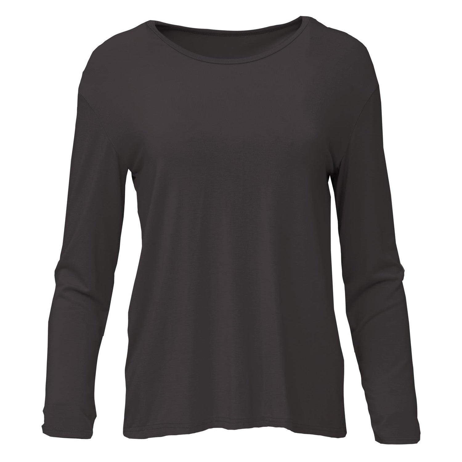 Women's Long Sleeve Butterfly Open-Back Top in Midnight