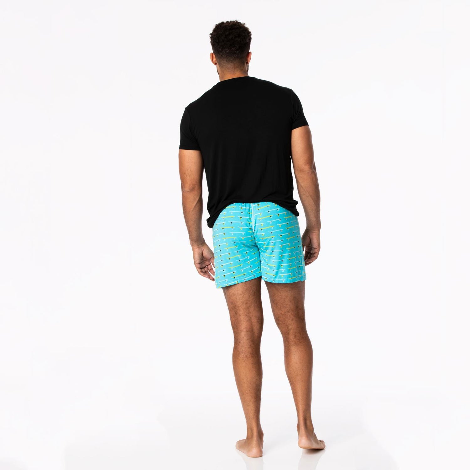 Men's Print Boxer Shorts in Confetti Skateboard