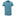 Men's Print Short Sleeve Button Down Shirt in Cerulean Blue Palm Tree Sun