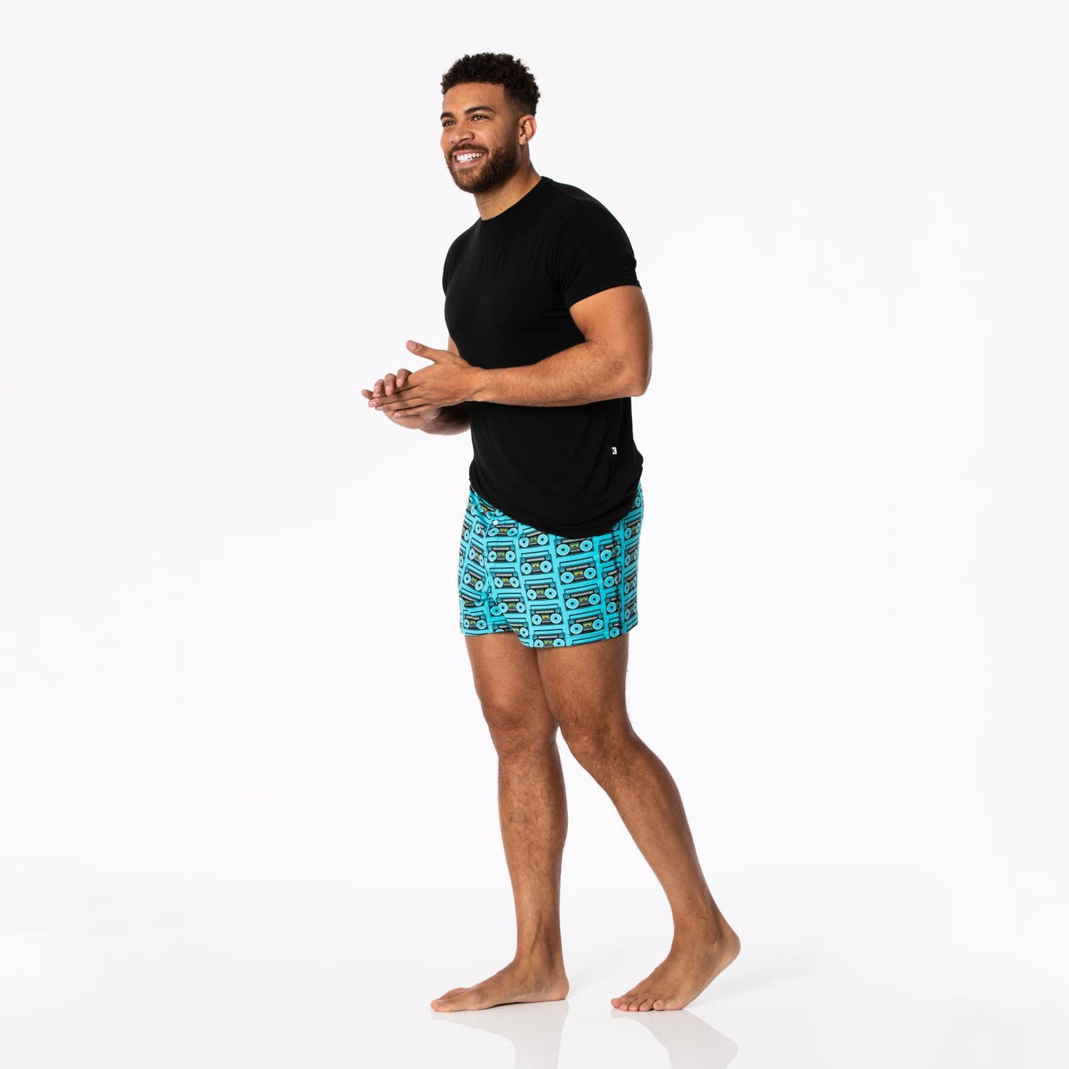 Men's Print Boxer Shorts in Confetti Boombox