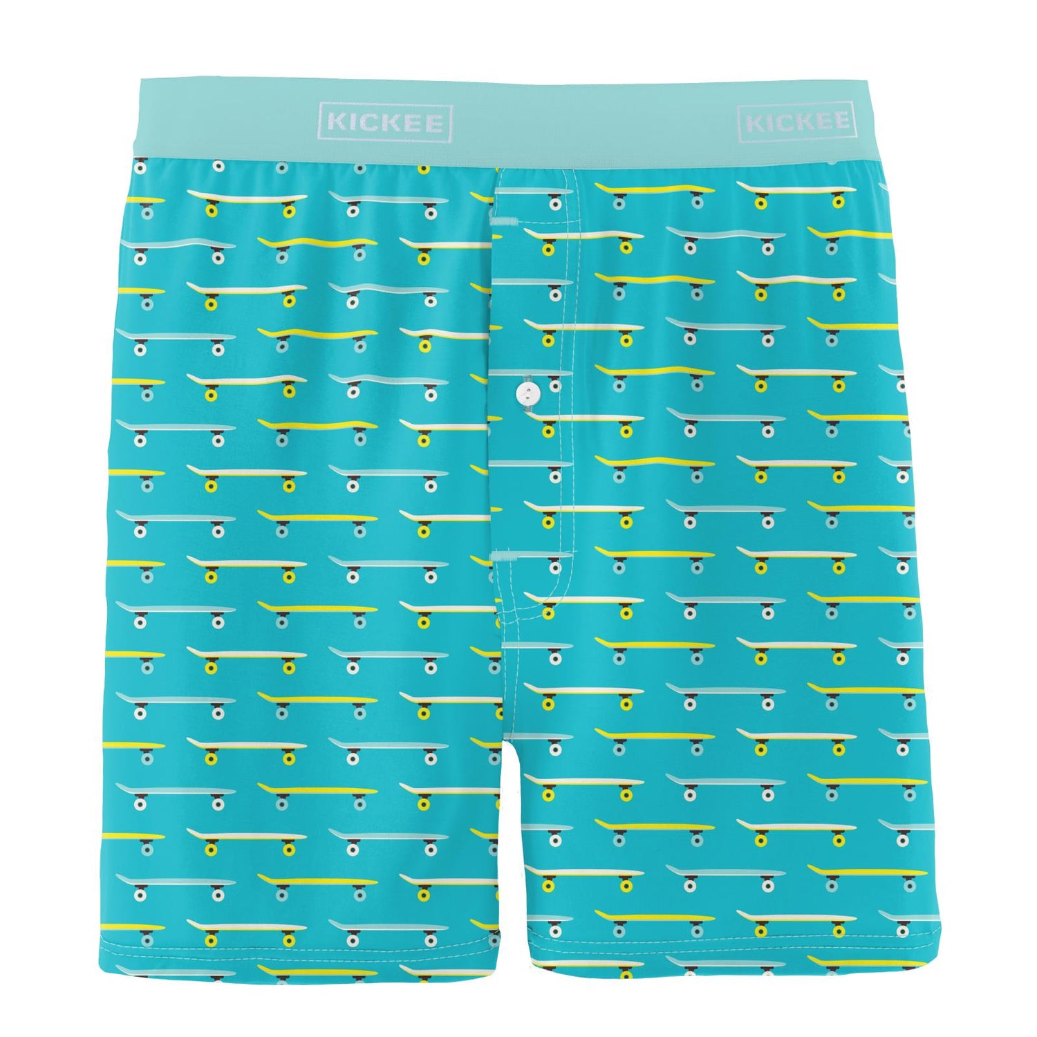 Men's Print Boxer Shorts in Confetti Skateboard
