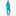 Women's Print Long Sleeve Jumpsuit with Hood in Cerulean Blue Palm Tree Sun