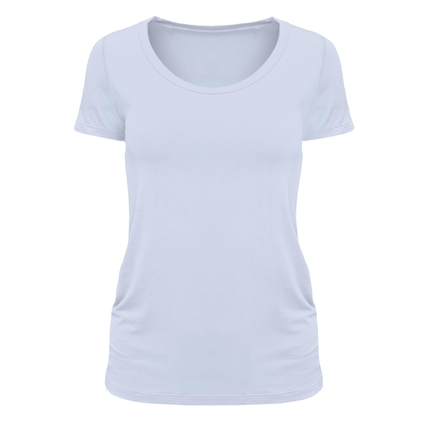 Women's Short Sleeve Scoop Neck Tee in Dew