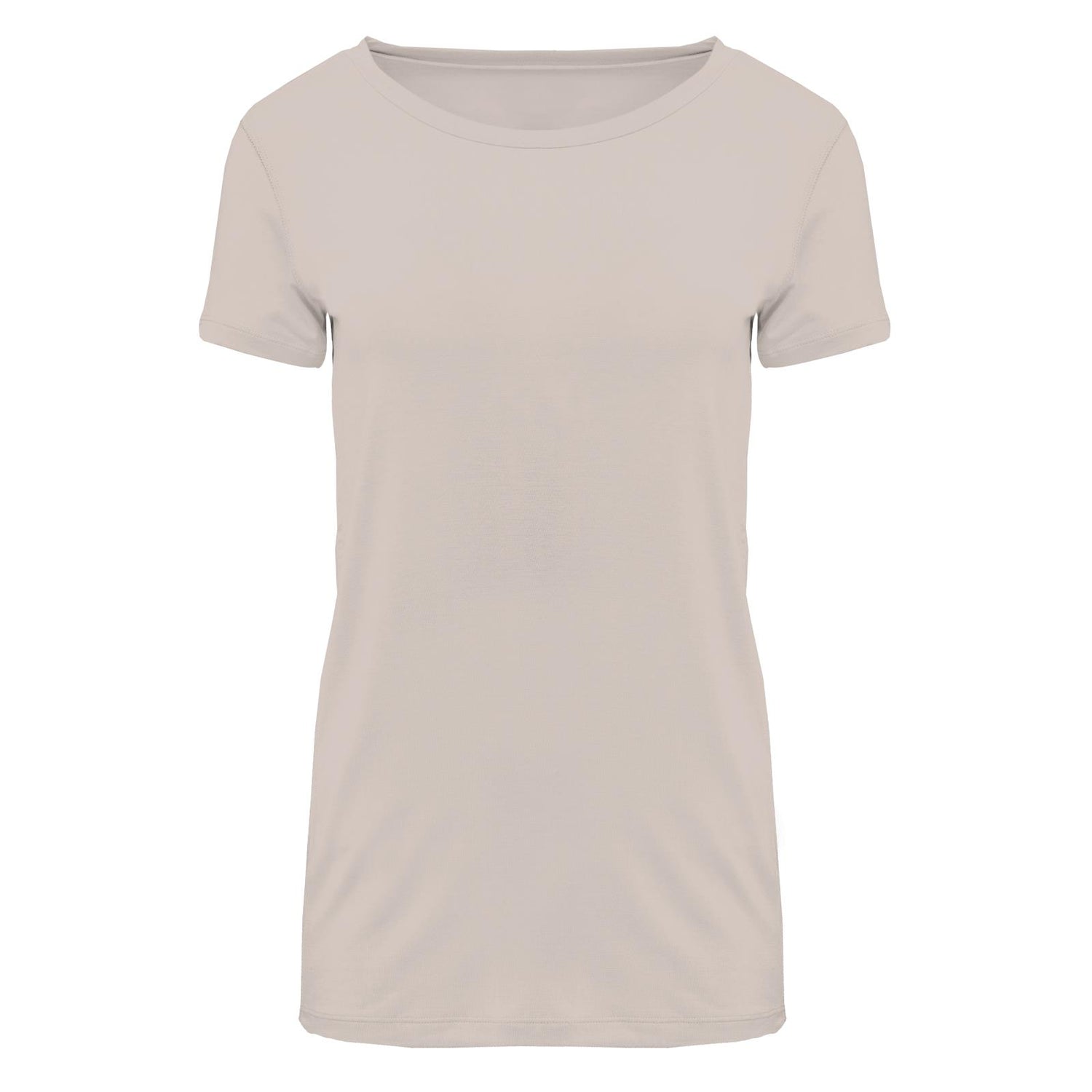 Women's Short Sleeve Loosey Goosey Tee in Latte