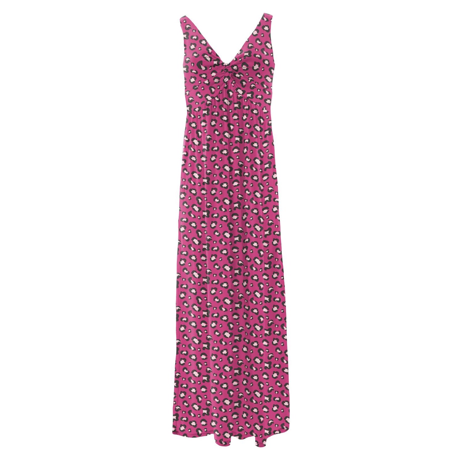 Women's Print Simple Twist Nightgown in Calypso Cheetah Print