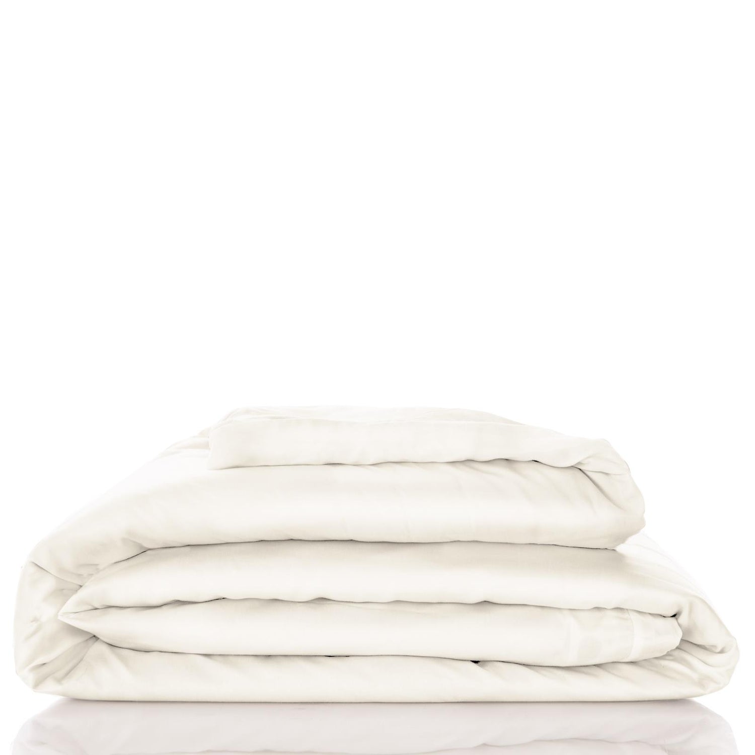 Woven Duvet Cover in Natural Buttercup