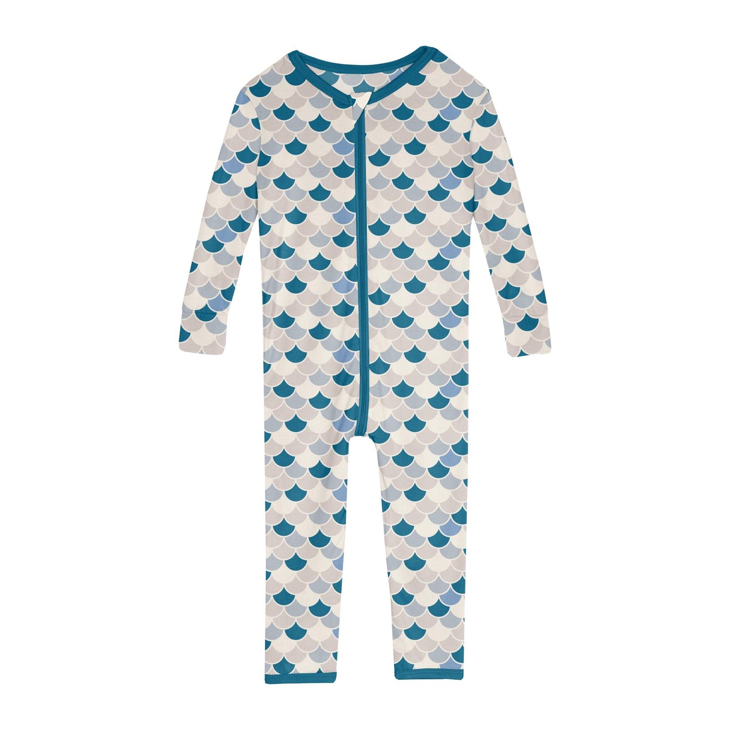 Print Convertible Sleeper with Zipper in Latte Scales