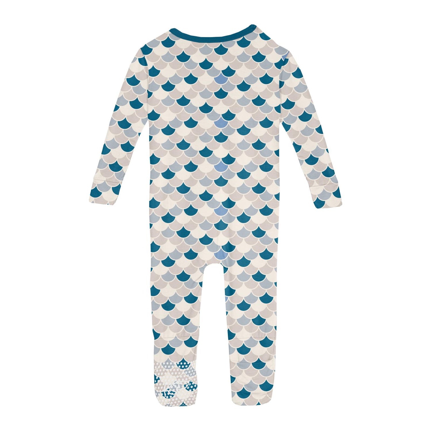 Print Convertible Sleeper with Zipper in Latte Scales