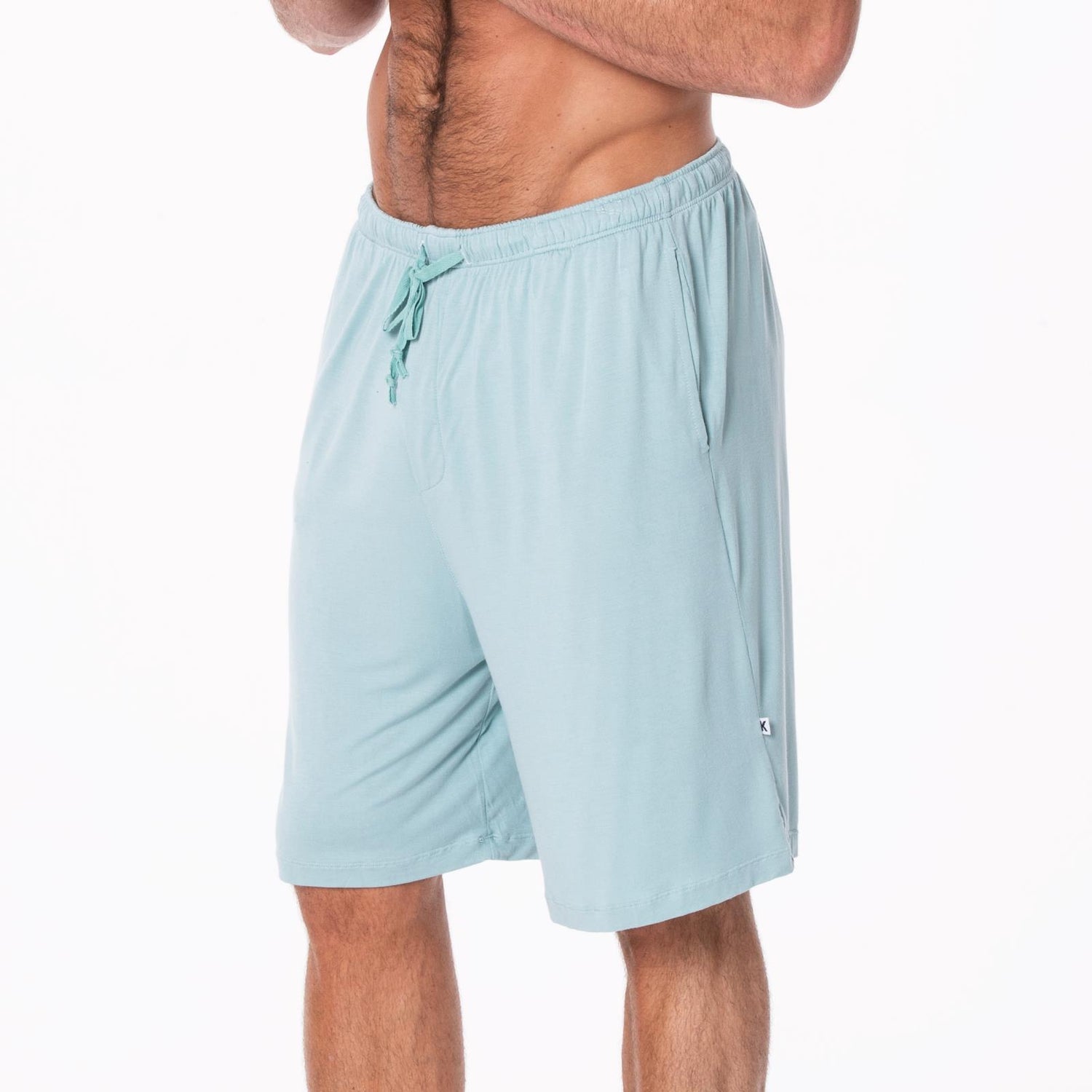 Men's Lounge Shorts in Jade