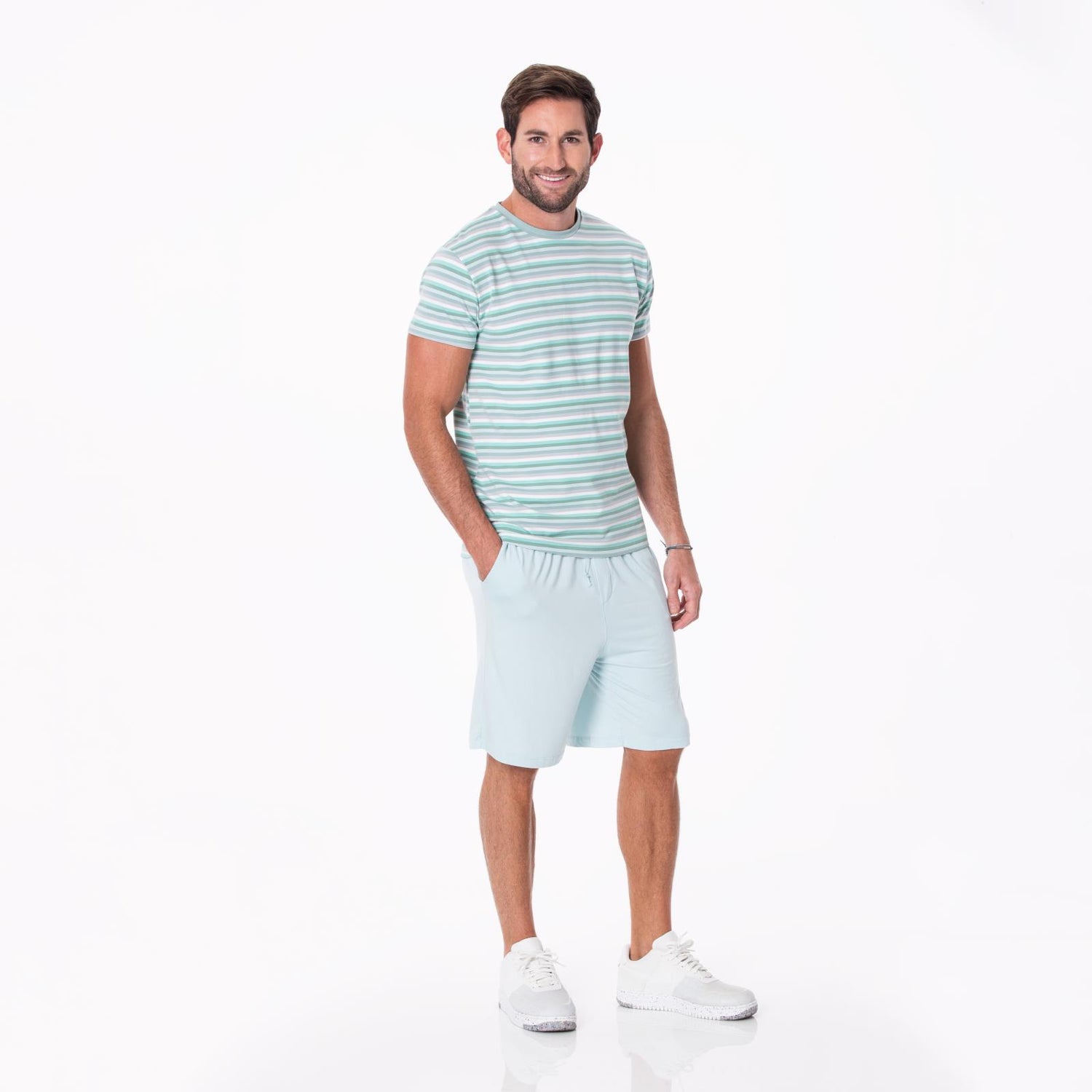 Men's Lounge Shorts in Spring Sky