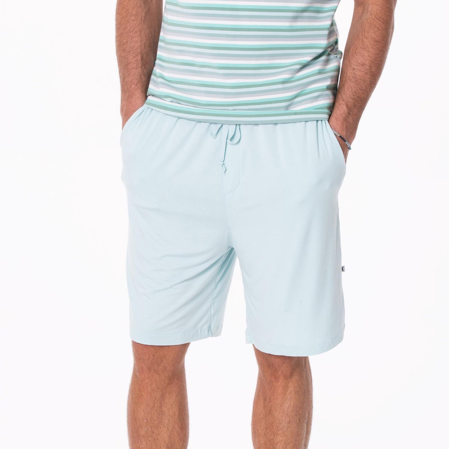 Men's Lounge Shorts in Spring Sky