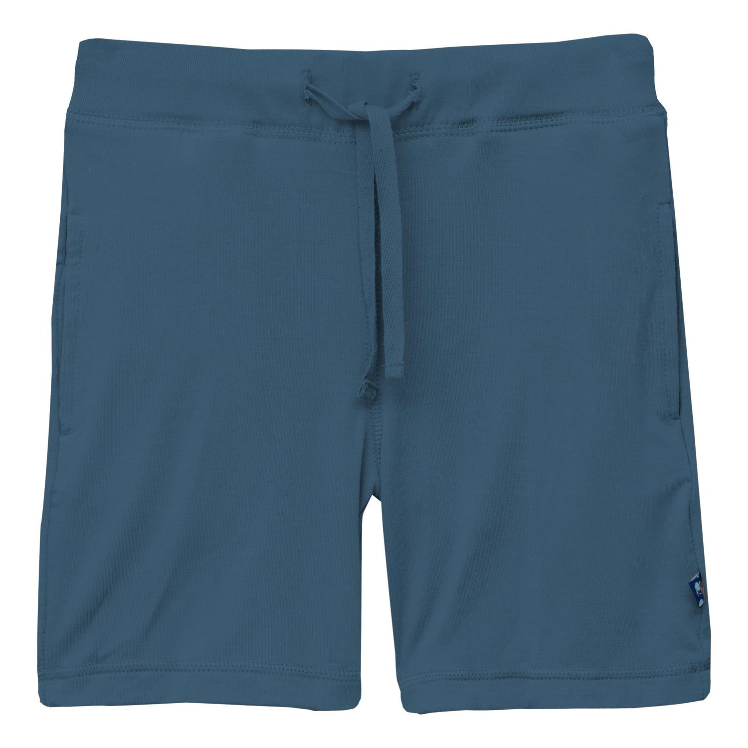 Lightweight Drawstring Shorts in Deep Sea
