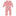 Print Muffin Ruffle Coverall with Zipper in Strawberry Sharky