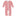 Print Muffin Ruffle Coverall with Zipper in Strawberry Sharky