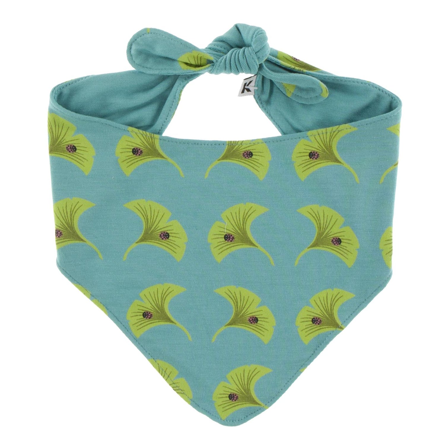 Print Dog Bandana in Neptune Ginkgo