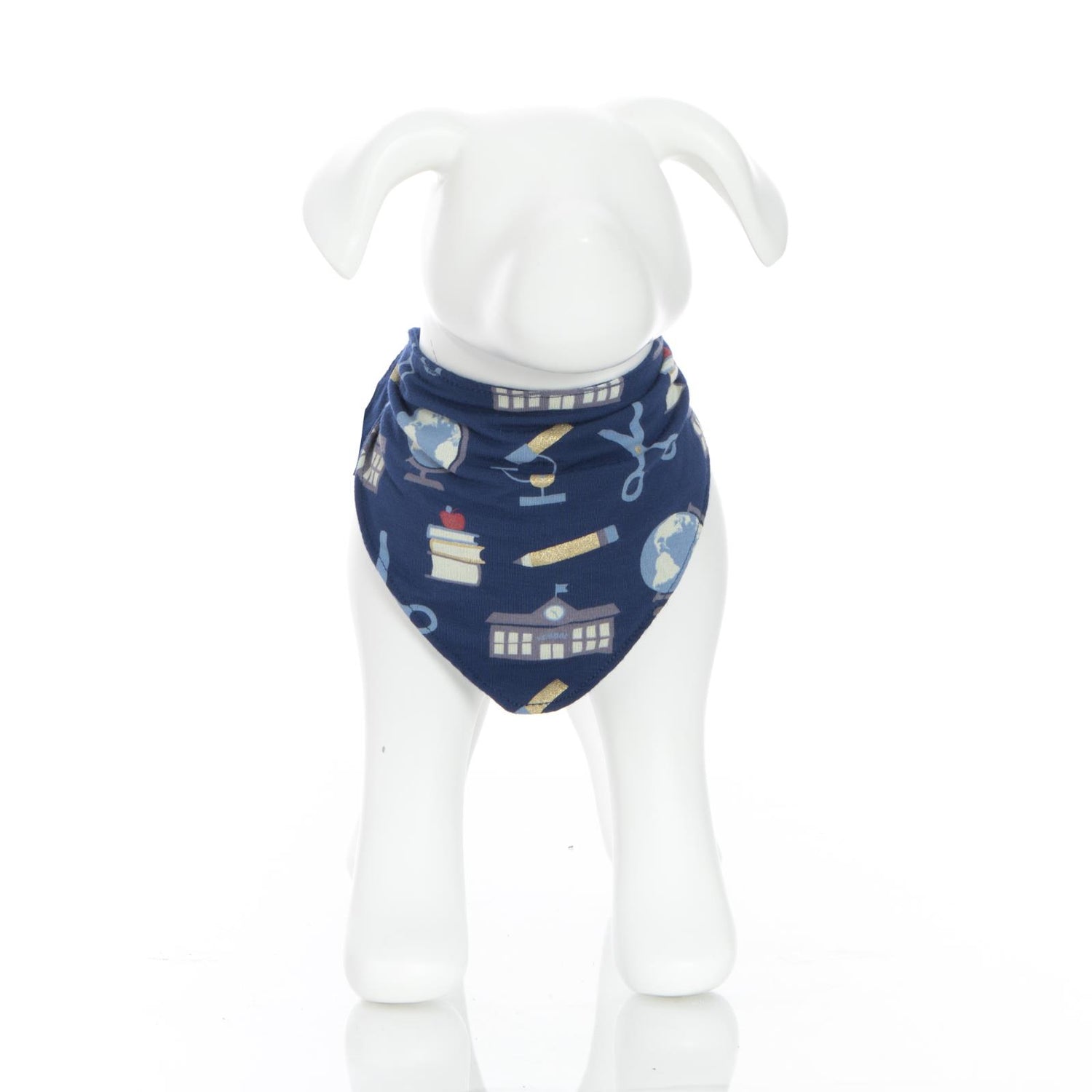 Print Dog Bandana in Navy Education