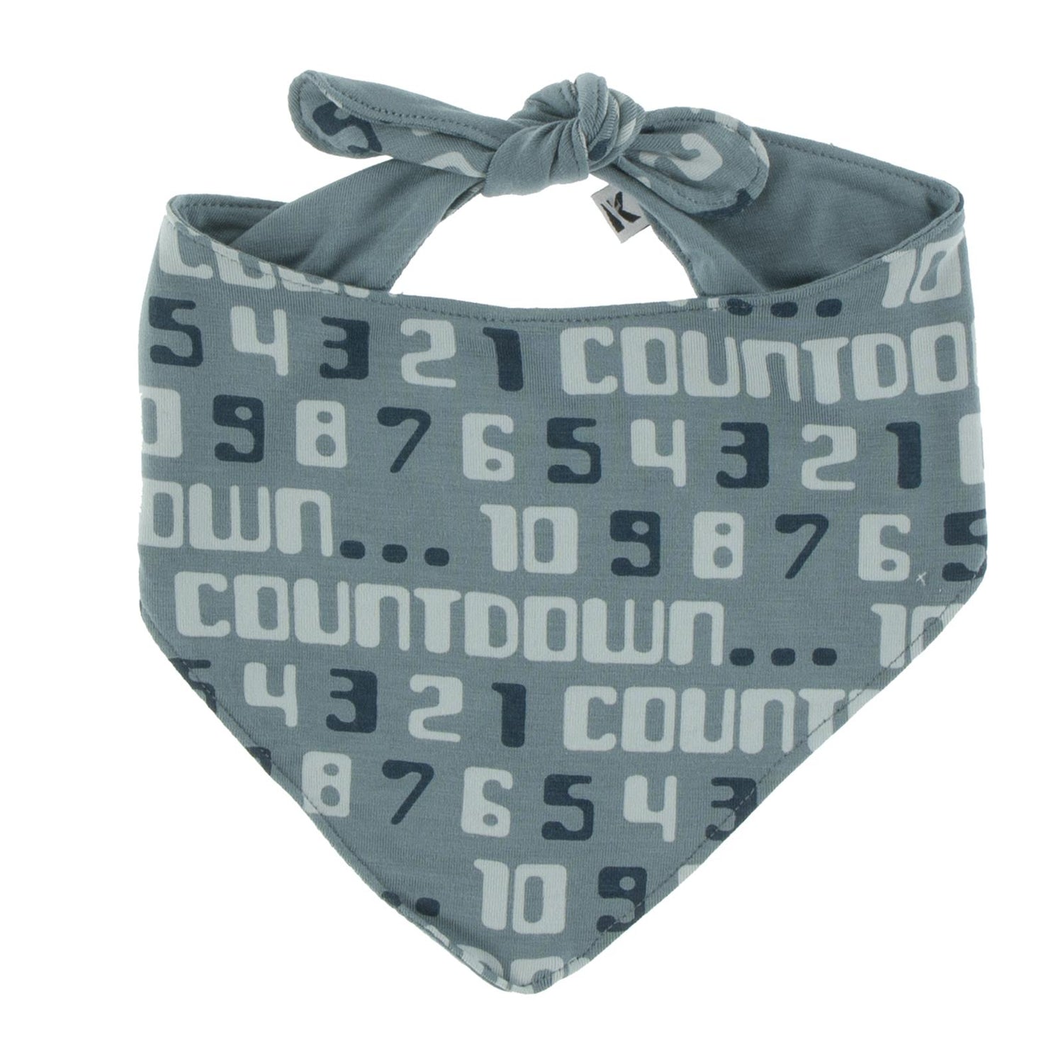 Print Dog Bandana in Dusty Sky Countdown