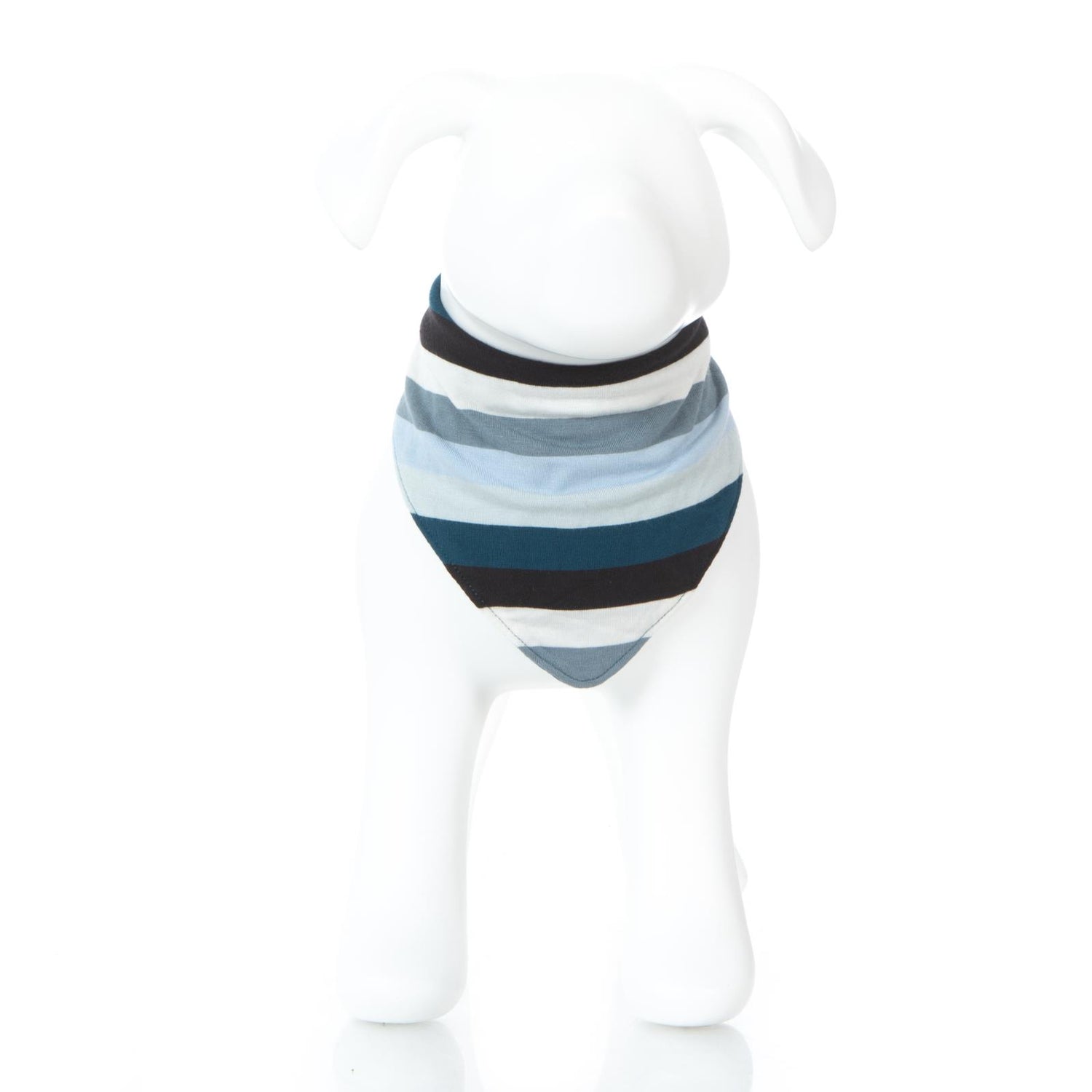 Print Dog Bandana in Meteorology Stripe